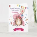 Search for hedgehog cards Daughter