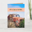 Search for funny 75th birthday cards Vintage