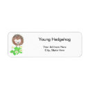 Search for spring flowers return address labels Animal
