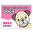 Search for cute animal cartoon calendars Illustration