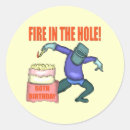 Search for funny birthday stickers 50th