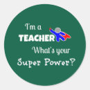 Search for super teacher stickers Superhero