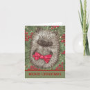Search for hedgehog christmas cards Cute