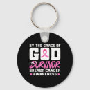 Search for grace of god key rings Breast cancer awareness month
