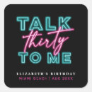 Search for neon blue stickers Pink