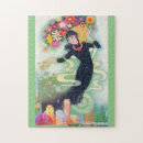 Search for vintage art deco puzzles Woman