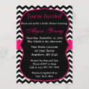 Search for chevron bridal shower invitations White