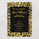 Search for jaguar birthday invitations Animal