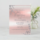 Search for holy christening invitations Pink