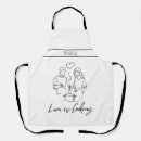Search for romantic couple aprons Valentines