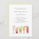 Search for tropical engagement party invitations Cocktails
