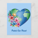 Search for love earth postcards Heart