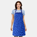 Search for blue leopard print aprons Stylish