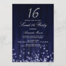 Search for diamond sweet 16 invitations Silver