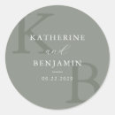 Search for sage green monogram stickers Typography