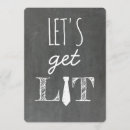 Search for get lit invitations Funny