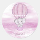 Search for pink hot air balloon stickers Elephant