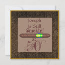 Search for cigar party invitations Men