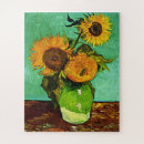 Search for van gogh sunflower puzzles Vintage