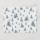 Search for skiers postcards Winter