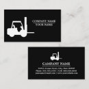 Search for forklift business cards Company