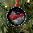 Search for corvette christmas tree decorations Red