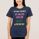 Search for maltese shih tzu tshirts Malshi