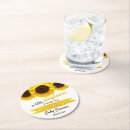 Search for sunflower coasters Baby shower