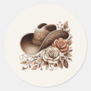 Search for western country wedding stickers Elegant