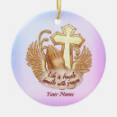 Search for praying hands christmas tree decorations Christian