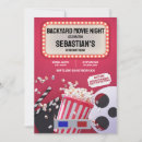 Search for backyard movie night birthday invitations Outdoor movie party
