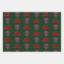 Search for krampus wrapping paper Spooky