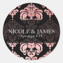 Search for black gold damask stickers Chic