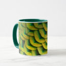 Search for peacock colours mugs Feather