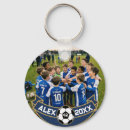 Search for name of team key rings Soccer