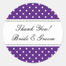 Search for purple polka dot stickers Party