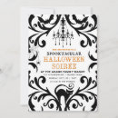 Search for soiree halloween invitations Black