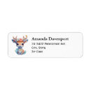 Search for baby deer return address labels Antlers