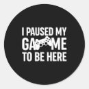 Search for pause stickers Be here