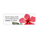Search for red poppy return address labels Summer