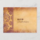 Search for damask wedding stamp postcards Rsvp