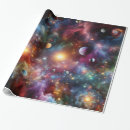 Search for cosmic wrapping paper Universe