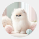 Search for soft cat stickers Fluffy