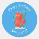 Search for cute seahorse stickers Cartoon