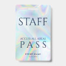 Search for event staff id badges Vip party