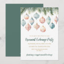 Search for ornament exchange invitations Festive