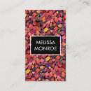 Search for fall business cards Plants