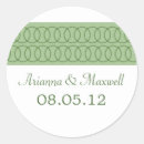 Search for circle wedding stickers Stylish