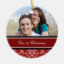 Search for damask christmas tree decorations Couple