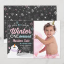 Search for snowman invitations Winter onederland